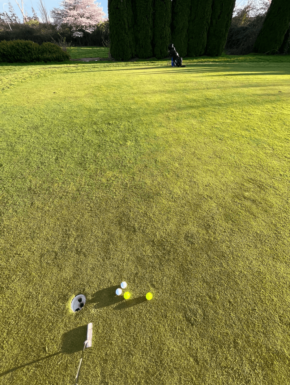 golfing
