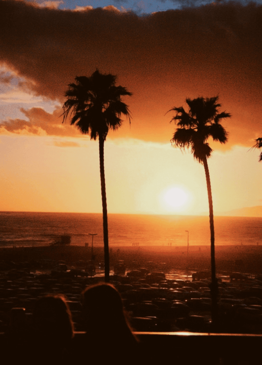 catching sunsets